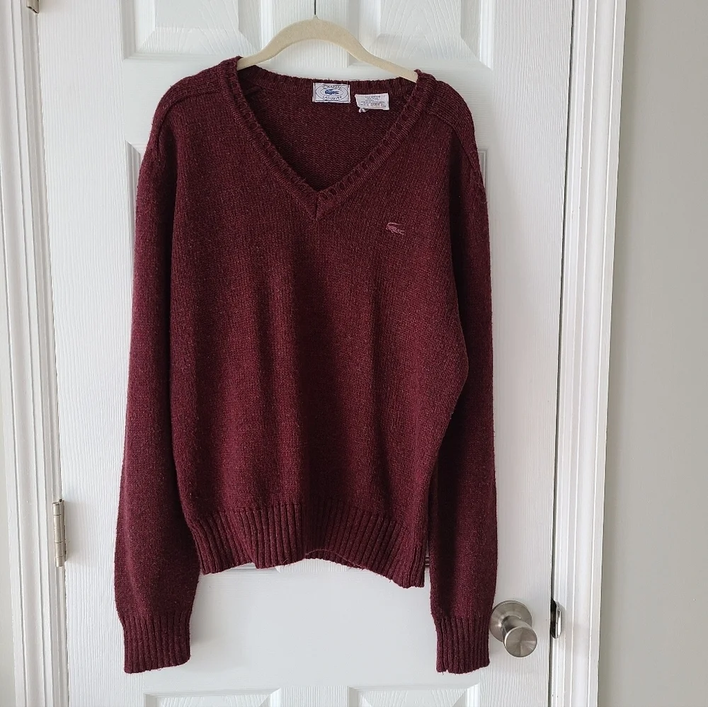 Lacoste Vintage Wool Blend Sweater